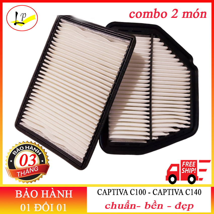 [ combo 2 món] LỌC GIÓ ĐỘNG CƠ VÀ LỌC GIÓ MÁY LẠNH XE CAPTIVA |đẹp - bền - chuẩn | lọc gió ô tô, lọc gió máy lạnh xe captiva, lọc gió máy xe captiva, lọc gió captiva, lọc gió cabin xe captiva, phụ tùng captiva, phụ tùng xe captiva, lọc gió