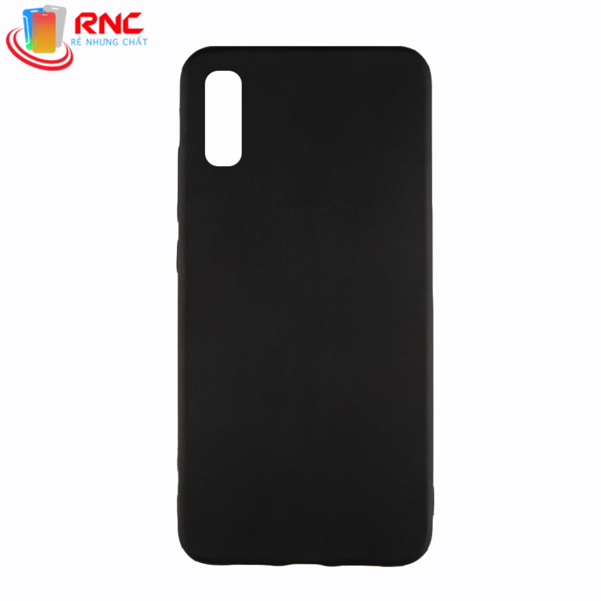 Ốp lưng Samsung A50 silicone TPU dẻo đen chống bám vân tay