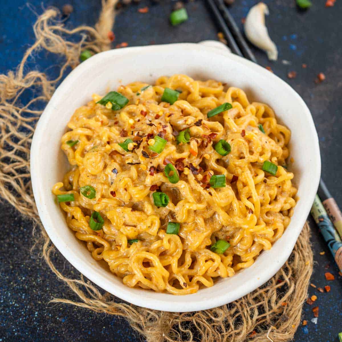 Mì Trộn Phô Mai Vị Cay Otoki Mini 80g