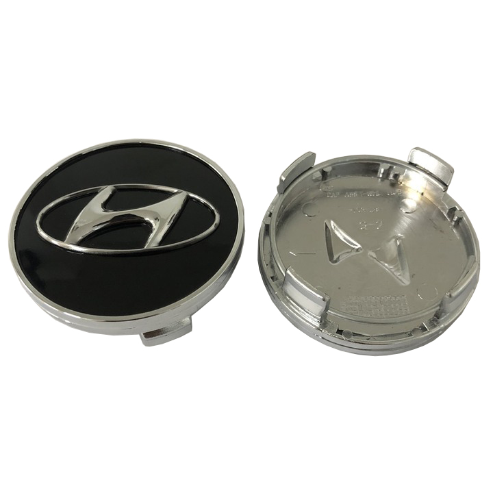 01 Logo of wheels, wheels, wheels of Huyndai cars 60mm in diameter