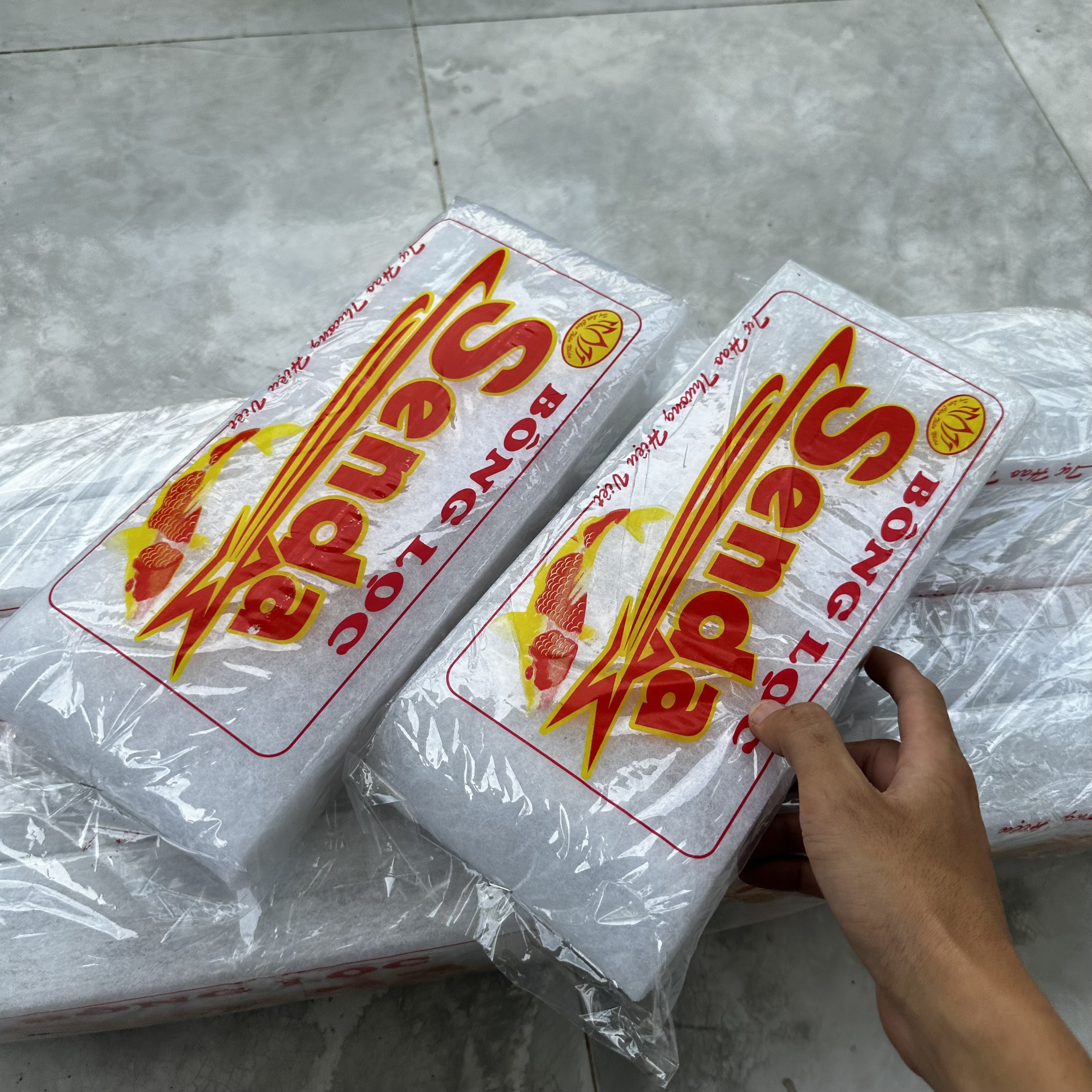 Bông lọc nước hồ cá cảnh SENDA