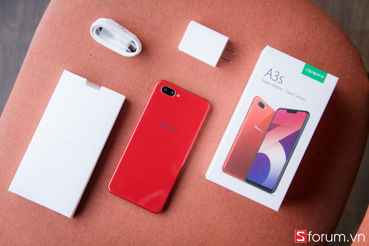 ĐIỆN THOẠI OPPO A 3S RAM4/ROM64 CHO XEM HÀNG