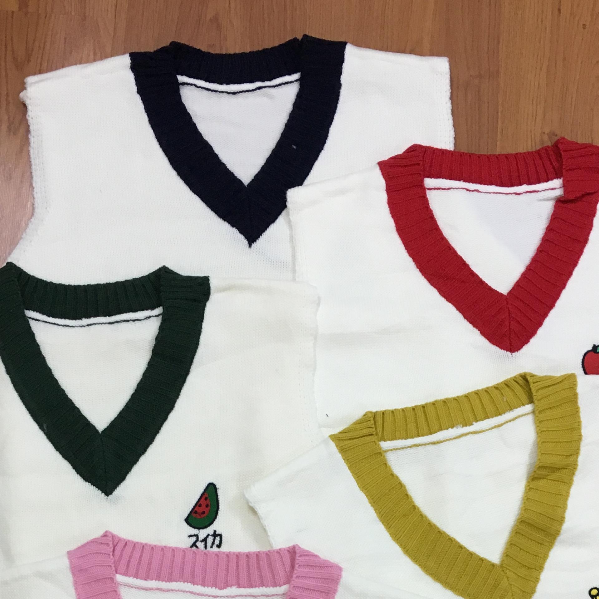 Áo len gile nữ , kiểu dáng Hàn quốc ( không kèm áo trong )