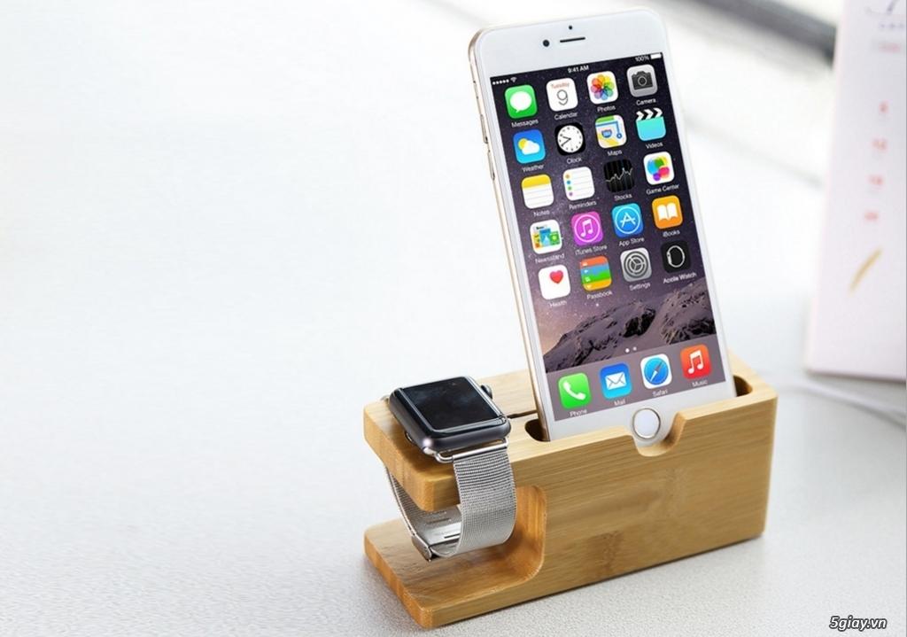Kệ gỗ để đồng hồ và điện thoại 14cm