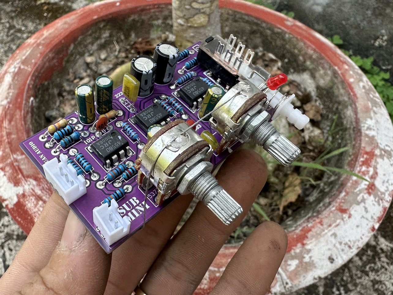 Mạch Lọc Sub MINI có chỉnh tần số cắt