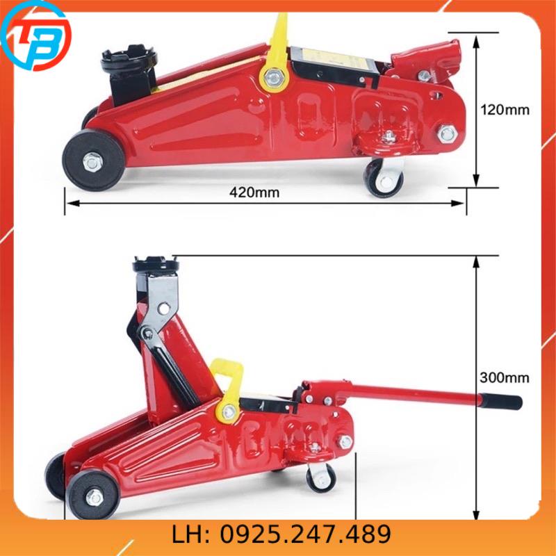 Kích Thuỷ Lực Cá Sấu 2 Tấn ( Con Đội Ô Tô - Kích Cá Sấu ) Cáp Thép Thái Bình Vina