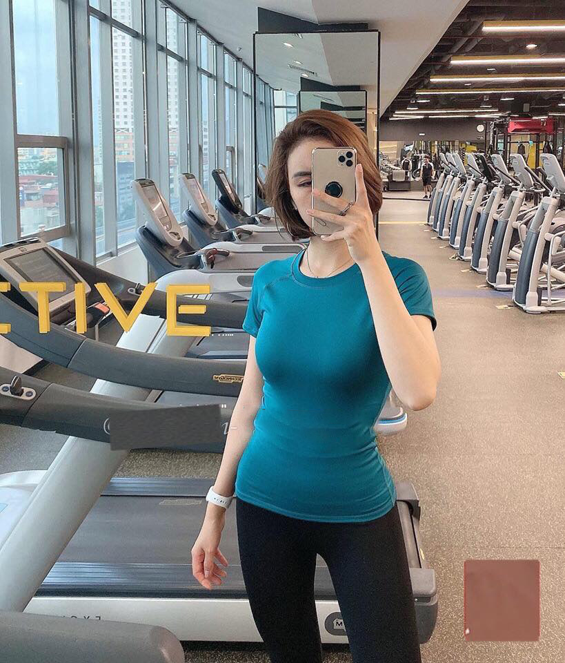 [HCM]Áo Tập Gym Ôm Body Trơn Basic