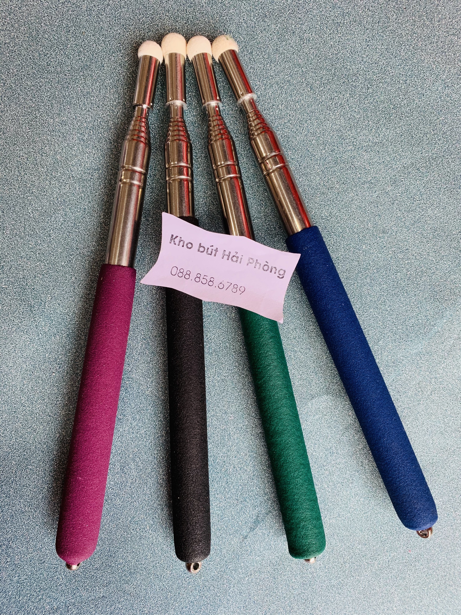 Que chỉ bảng đầu nỉ 1 mét. dụng cụ dậy học chất lượng cao 👍🏻