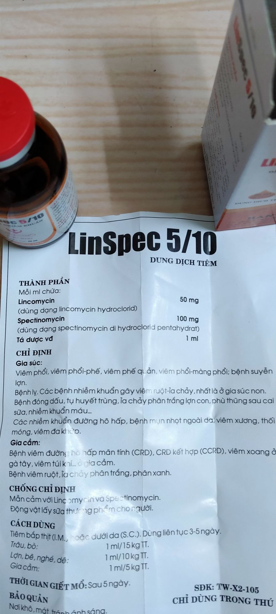 gà hô hấp, viêm phổi, hồng lỵ, ỉa chảy cấp linpec20ml