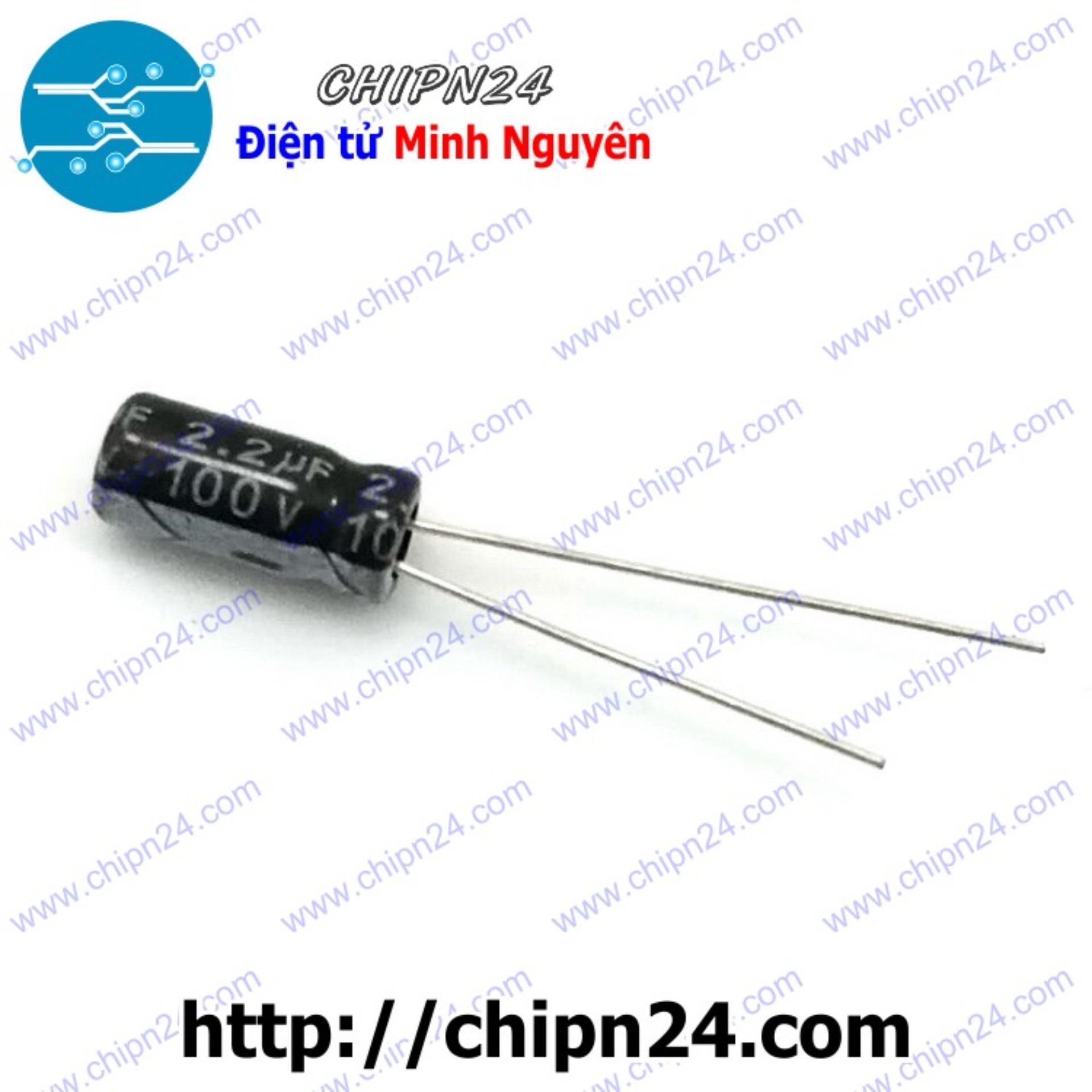 Tụ hóa 2.2uf 100v