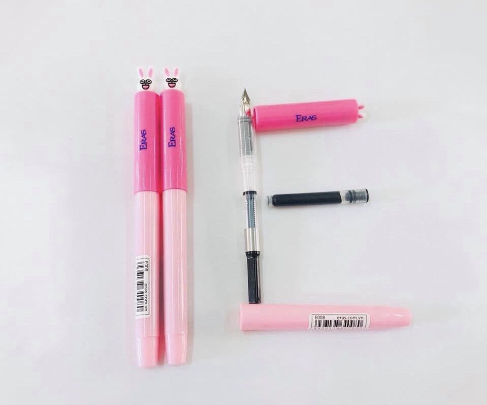 Bút máy ngòi trơn siêu bền chiban eras e008 hình cute