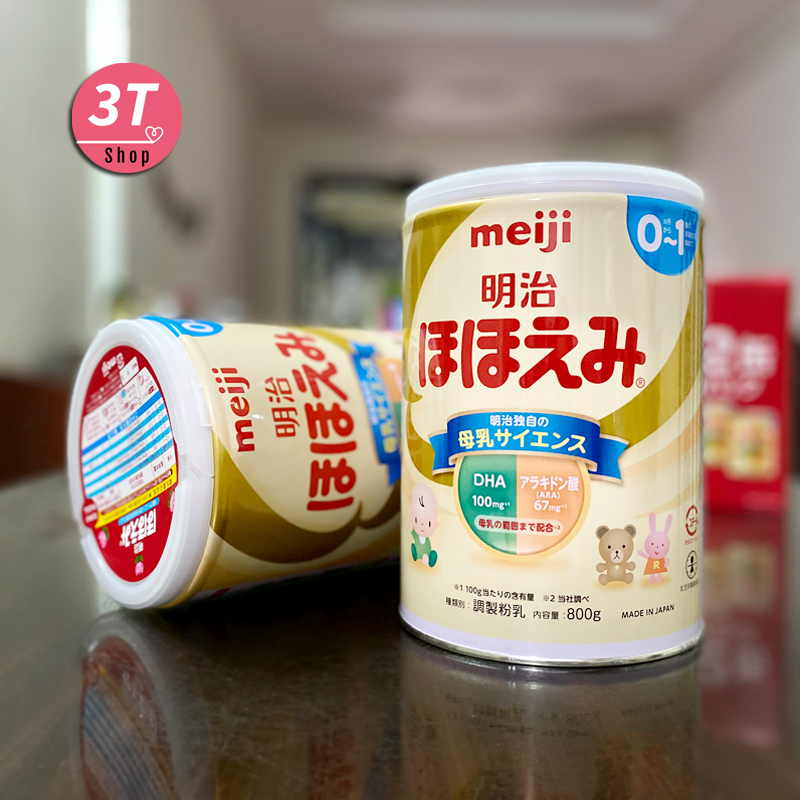 Sữa Meiji số 0 (0-1 tuổi) nội địa Nhật Hộp 800gr [Date mới]