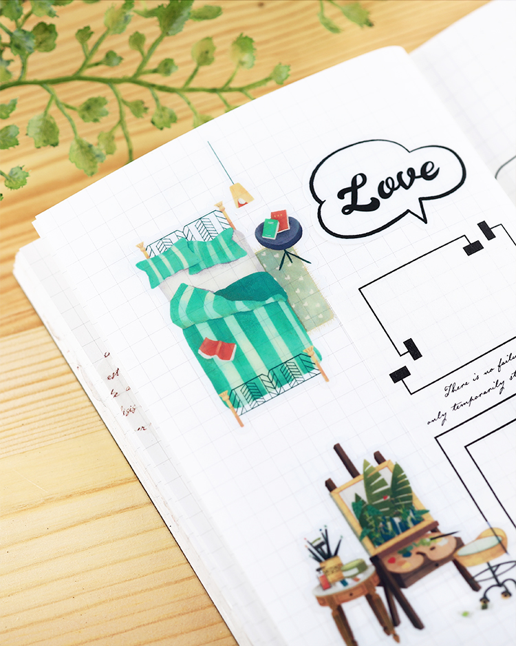 [HCM]Set sticker nội thất cổ điển (Loại 1)