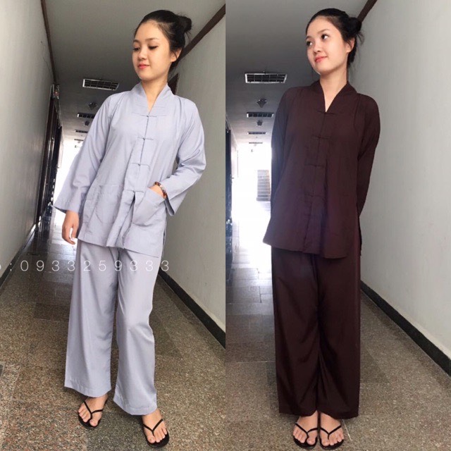 Đồ Lam Đi Chùa la hán nam nữ