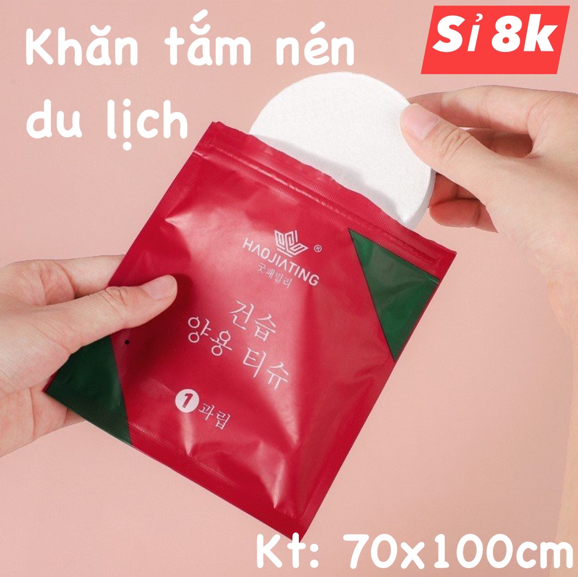 Khăn tắm nén du lịch, khăn spa viên nén , khăn mặt nén, mặt nạ nén