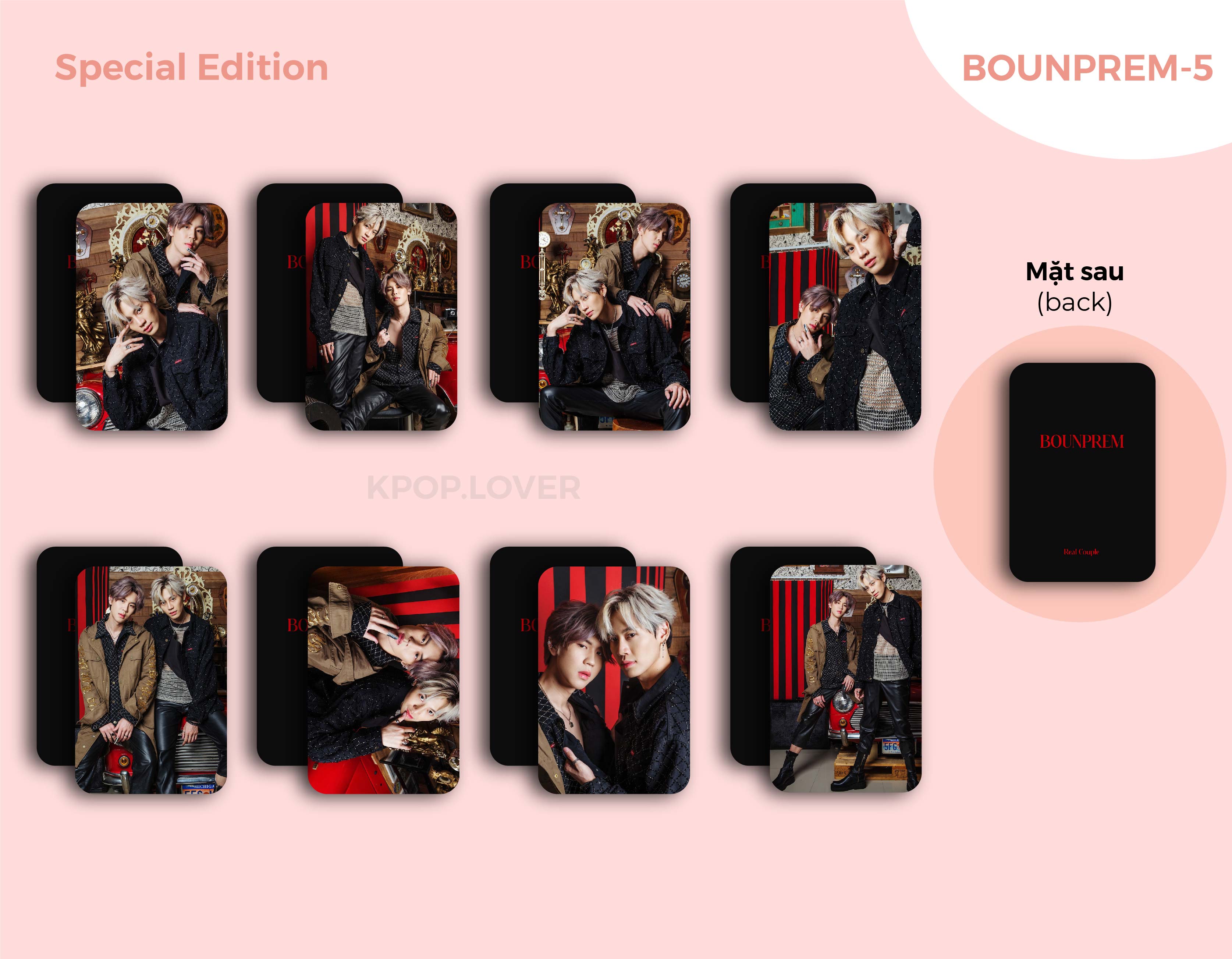 SET 8 CARD BO GÓC BOUNPREM
