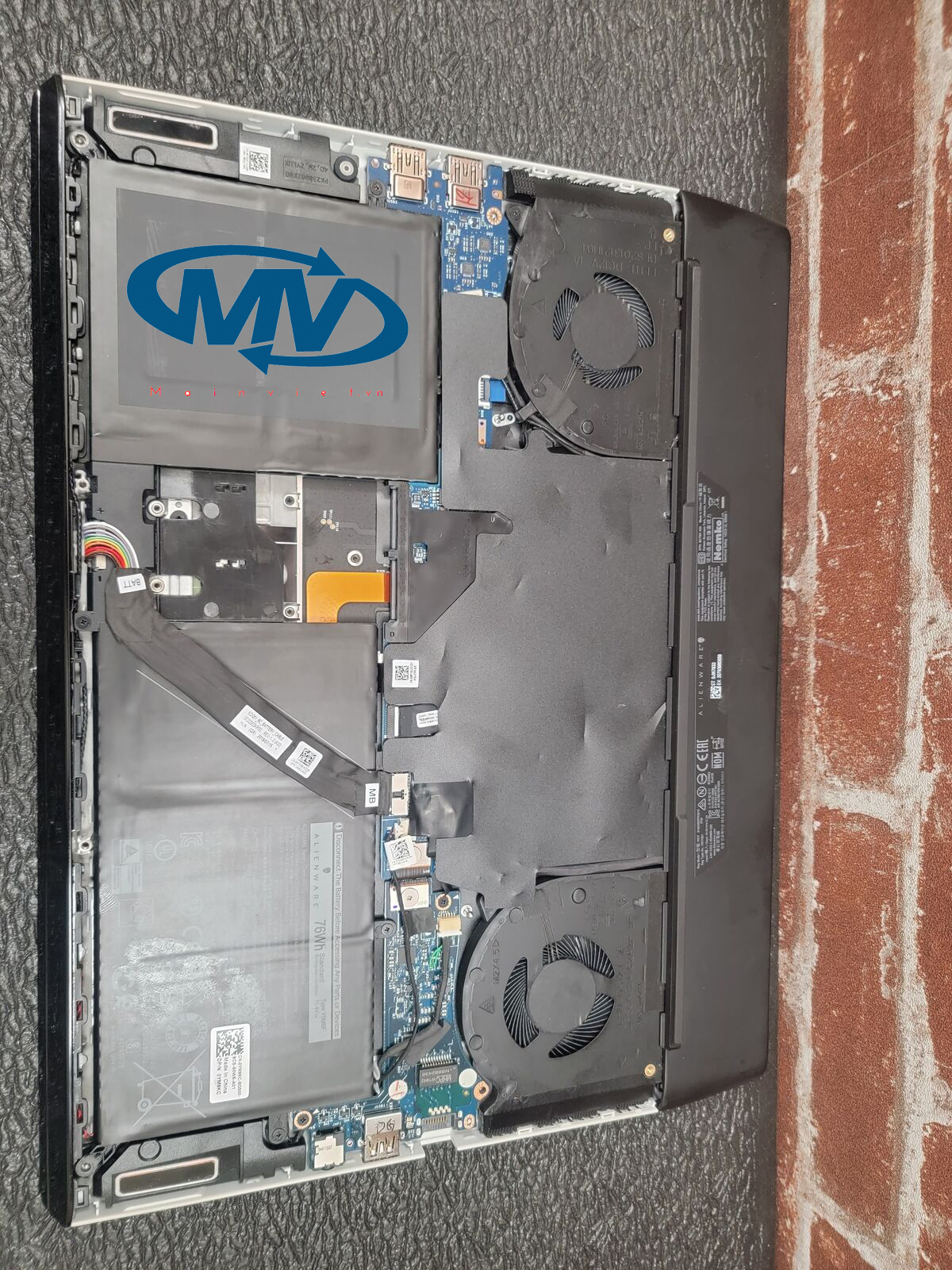 Main dell Alienware M17 M15 R2  LA-H351P