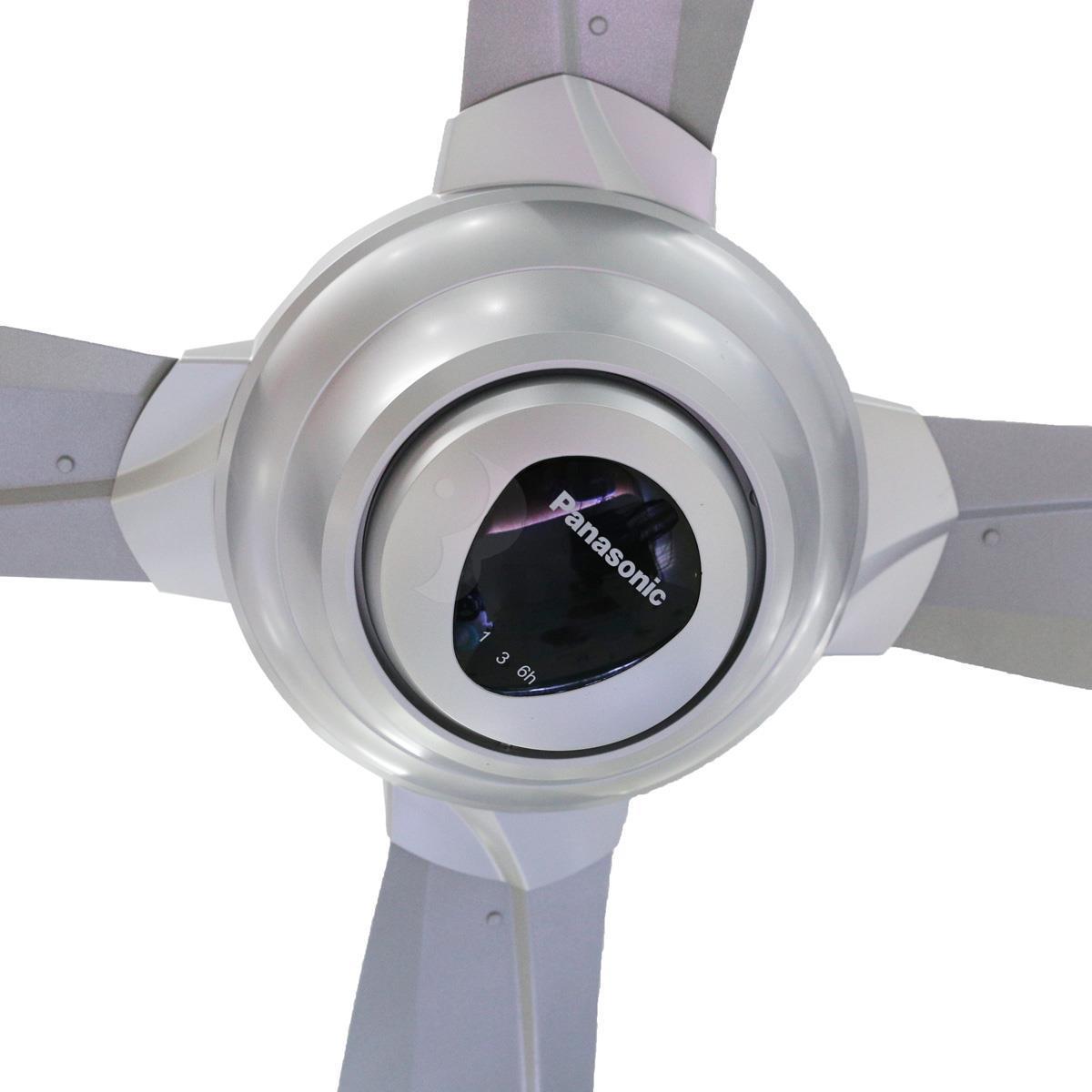 Quạt trần 4 cánh Panasonic F-56MPG-S (màu bạc, ty 30cm)