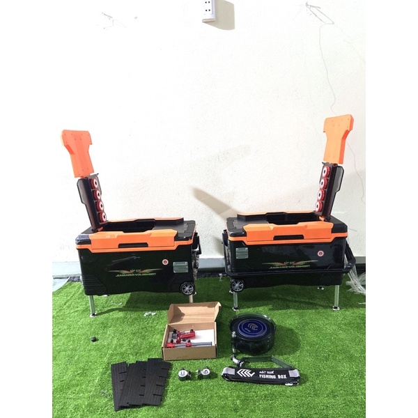 Thùng mc 36lít bánh xe