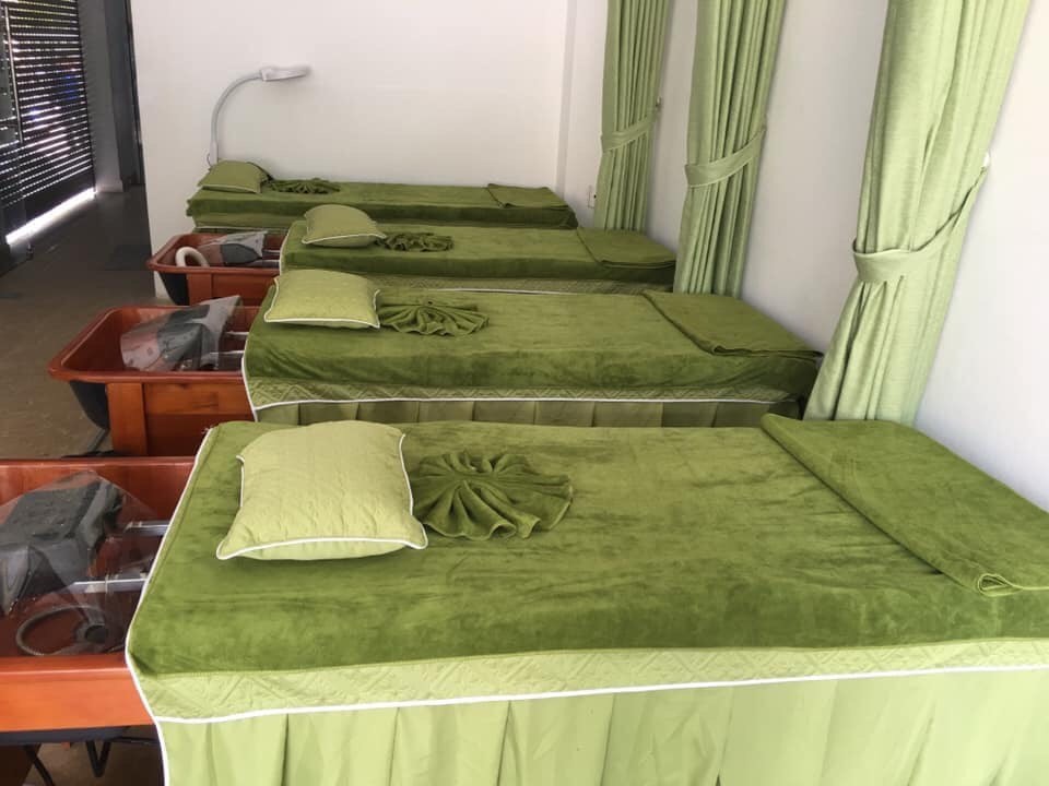 Combo Bộ khăn spa cao cấp đầy đủ - màu sắc đa dạng