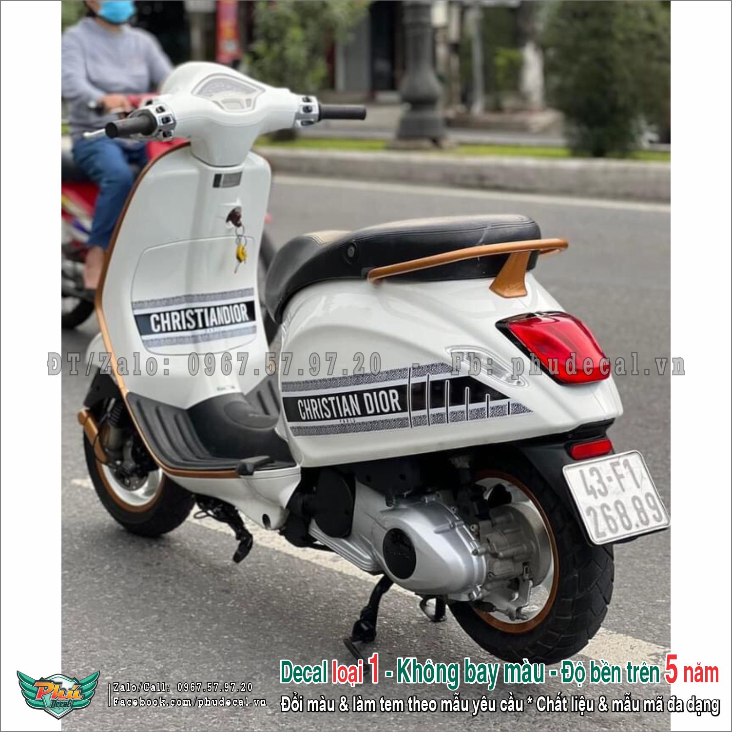 Tem rời vespa lx , sprint. vespa s
