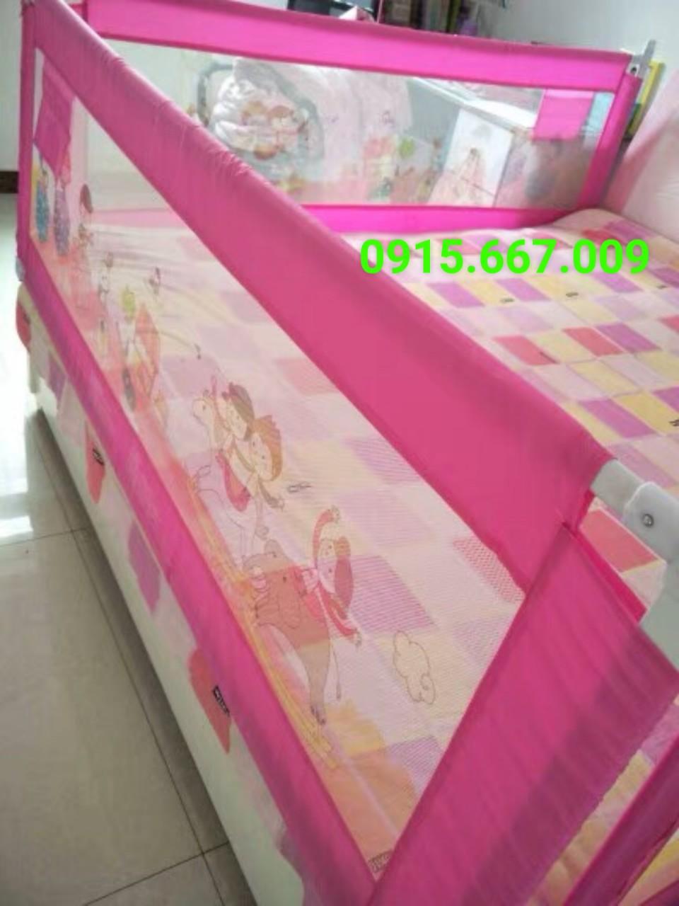 Thanh chắn giường dài 1M8 độ cao 90 cm