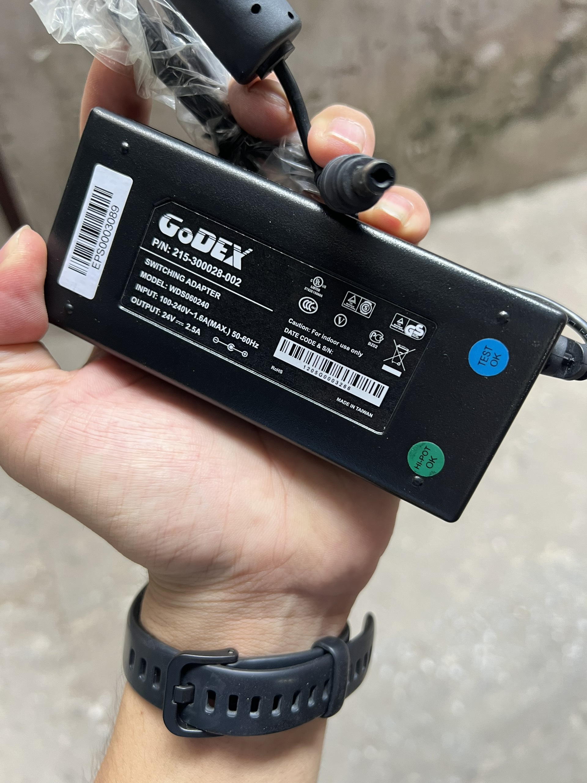 adaptor 24v 2.5a loại tốt