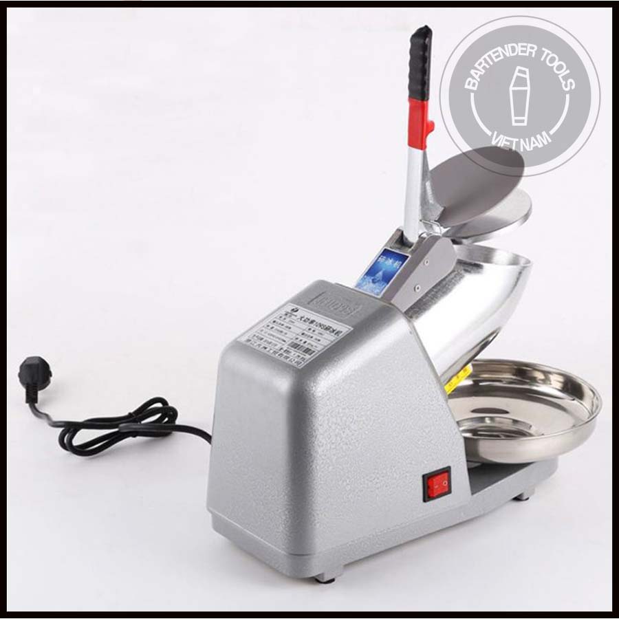 Máy bào đá 2 lưỡi 2 nắp ice crusher