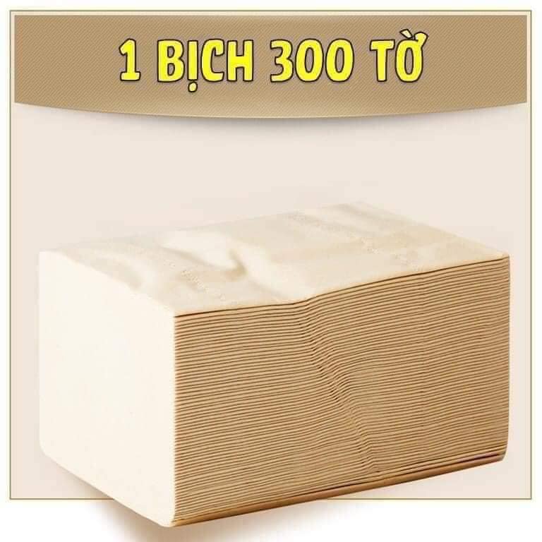 Combo 3 gói Giấy Ăn Gấu Trúc Sipao