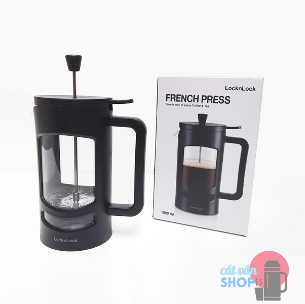 Bình Pha Trà, Cà Phê LocknLock French Press LLG020 Dung Tích 1L