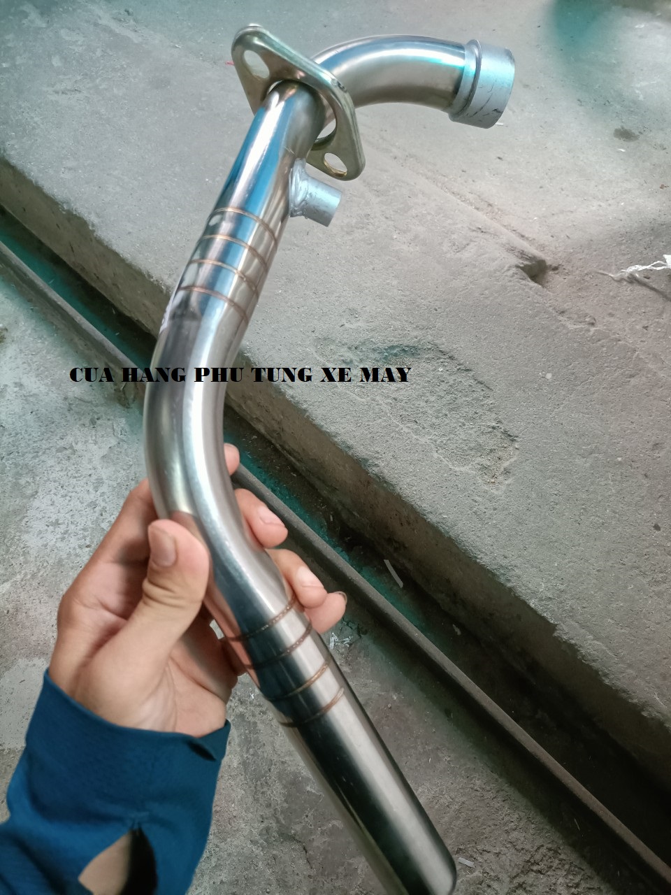 Cổ pô Winner, Winner X thay cổ pô zin