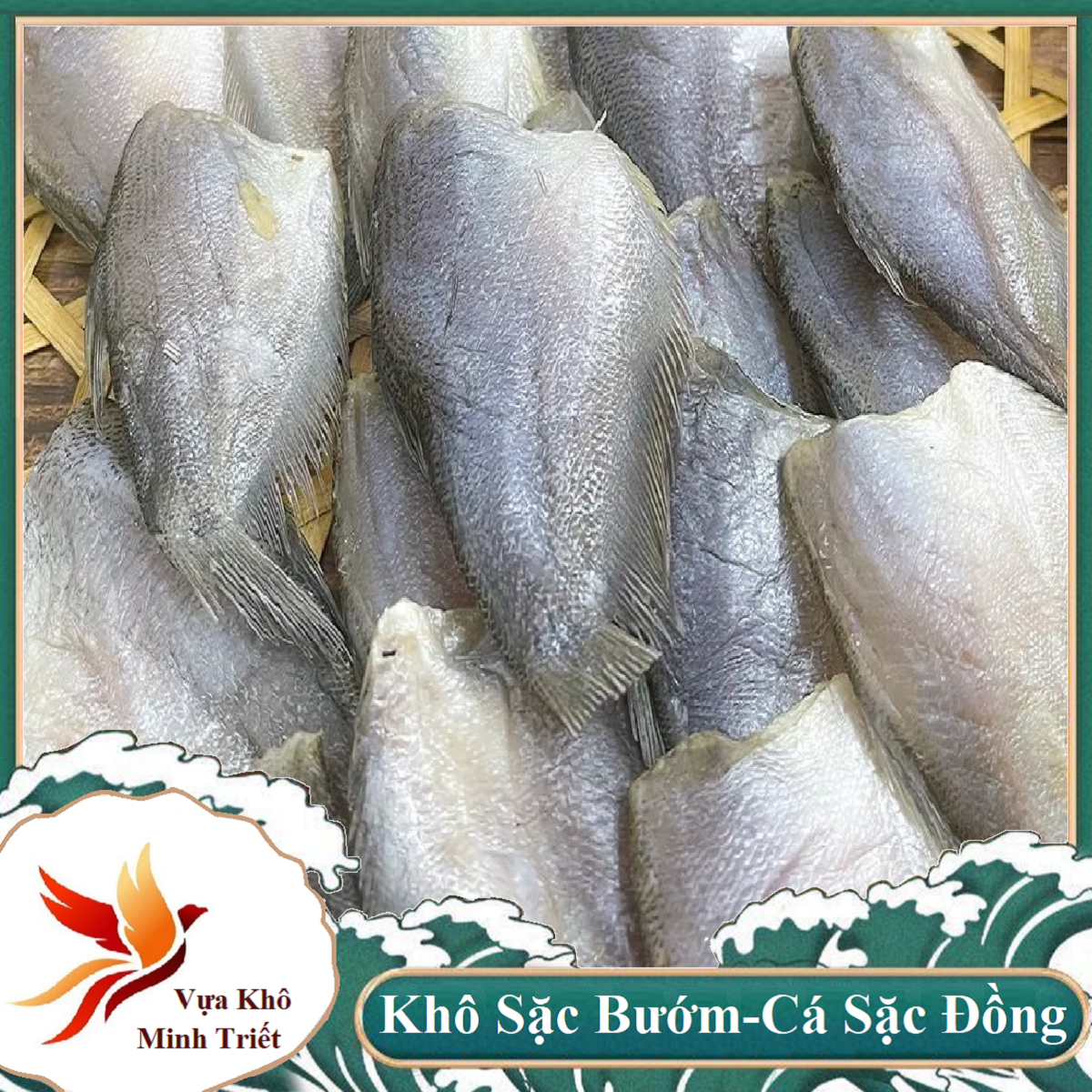 KHÔ CÁ SẶC BƯỚM 500gr  Khô cá sặc lá, sặc đồng, sặc nhỏ chính gốc, tự nhiên-Vựa Khô Minh Triết