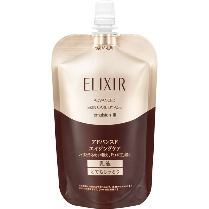 Nhũ tương nâng cơ, chống nhăn Shiseido Elixir Advanced III (110ml) [Túi thay thế]