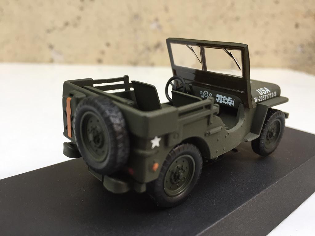 [HCM]Mô hình xe Quân sự Jeep Willy 1947  1:43