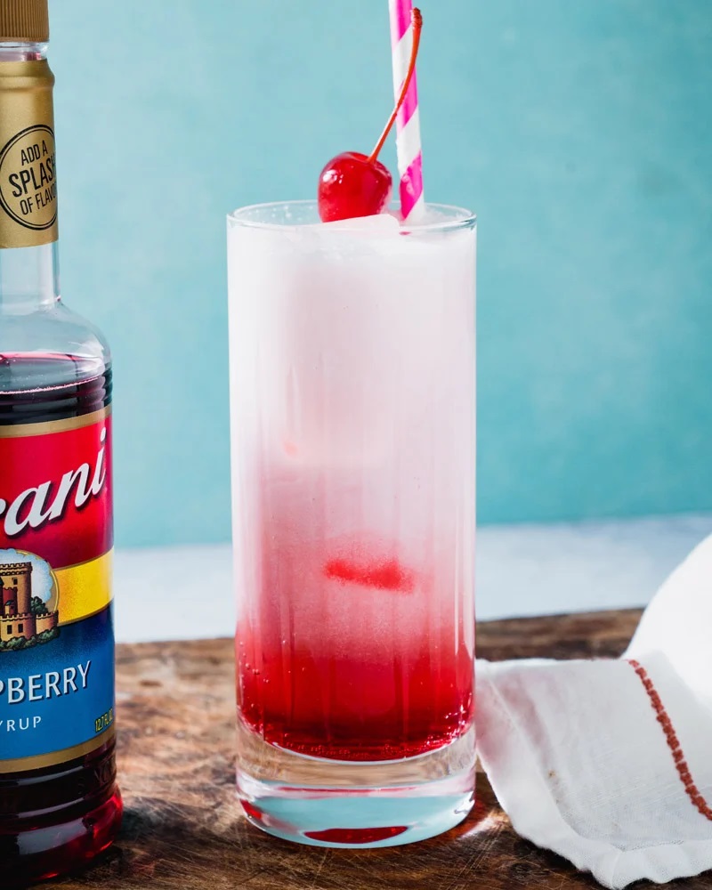 (SIZE NHỎ) Torani Classic Siro Pha Chế Vị Phúc Bồn Tử Raspberry Syrup 375ml Mỹ