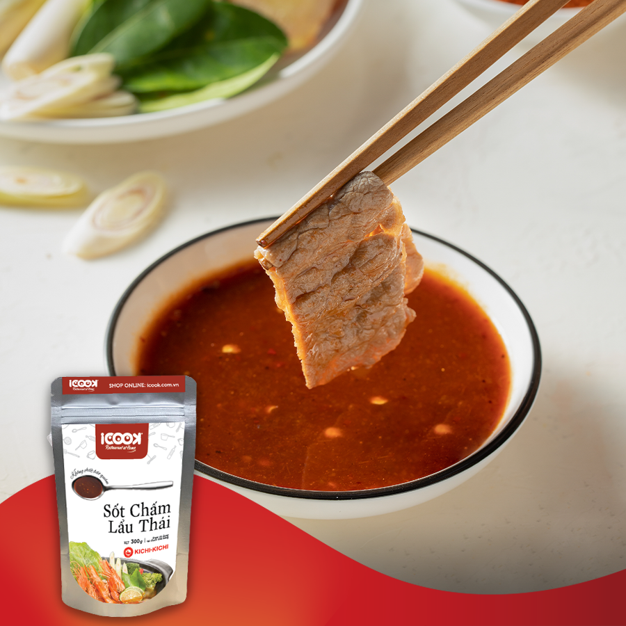 [Chỉ giao HN] Sốt chấm lẩu thái Kichi-Kichi 300gr