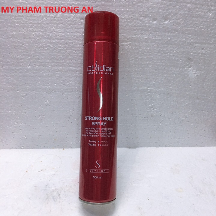 Gôm xịt tóc Obsidian - Gôm tạo kiểu tóc nam