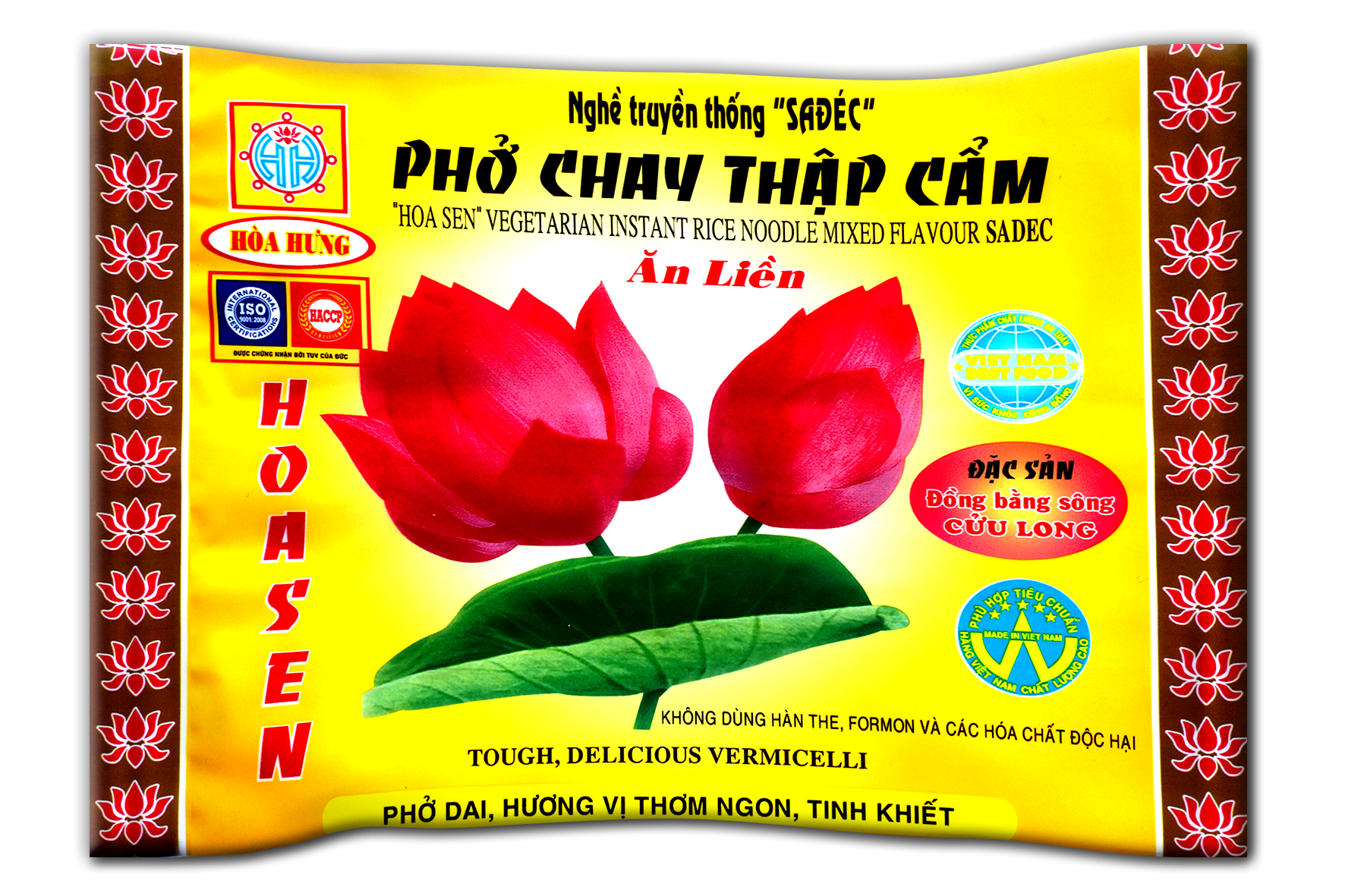 PHỞ CHAY THẬP CẨM (Thùng 30 GÓI)