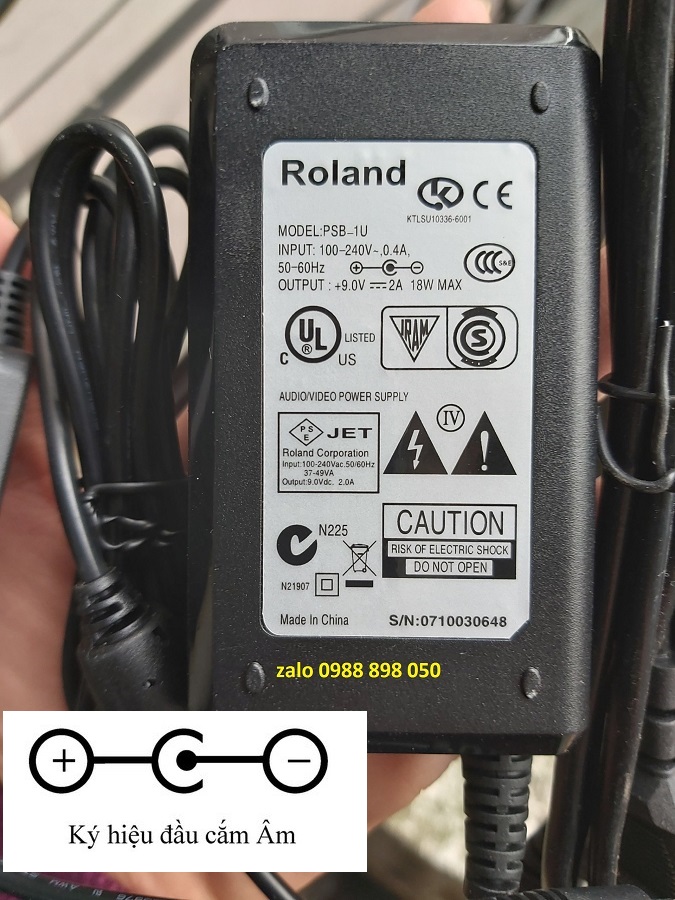 Adapter Roland PSB-1U 9V 2A 18W