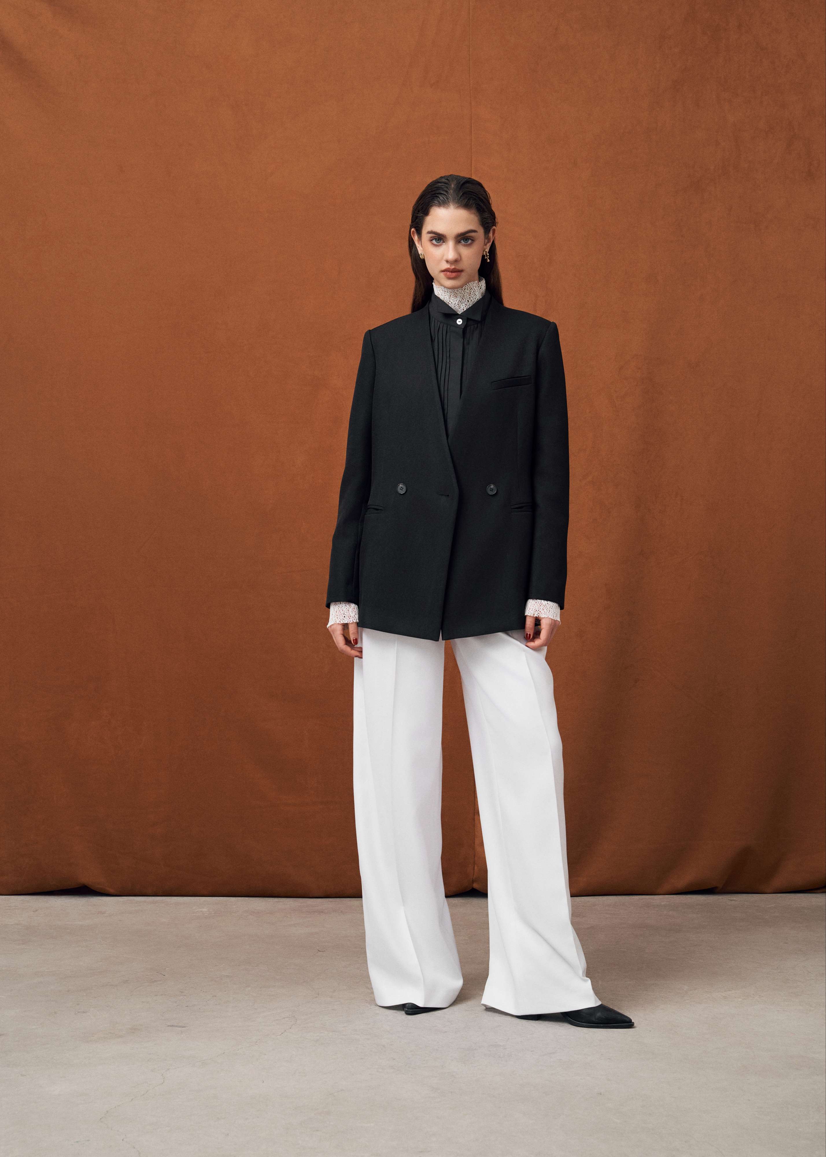 MARLENE SHIRT - ÁO SƠMI XẾP LY