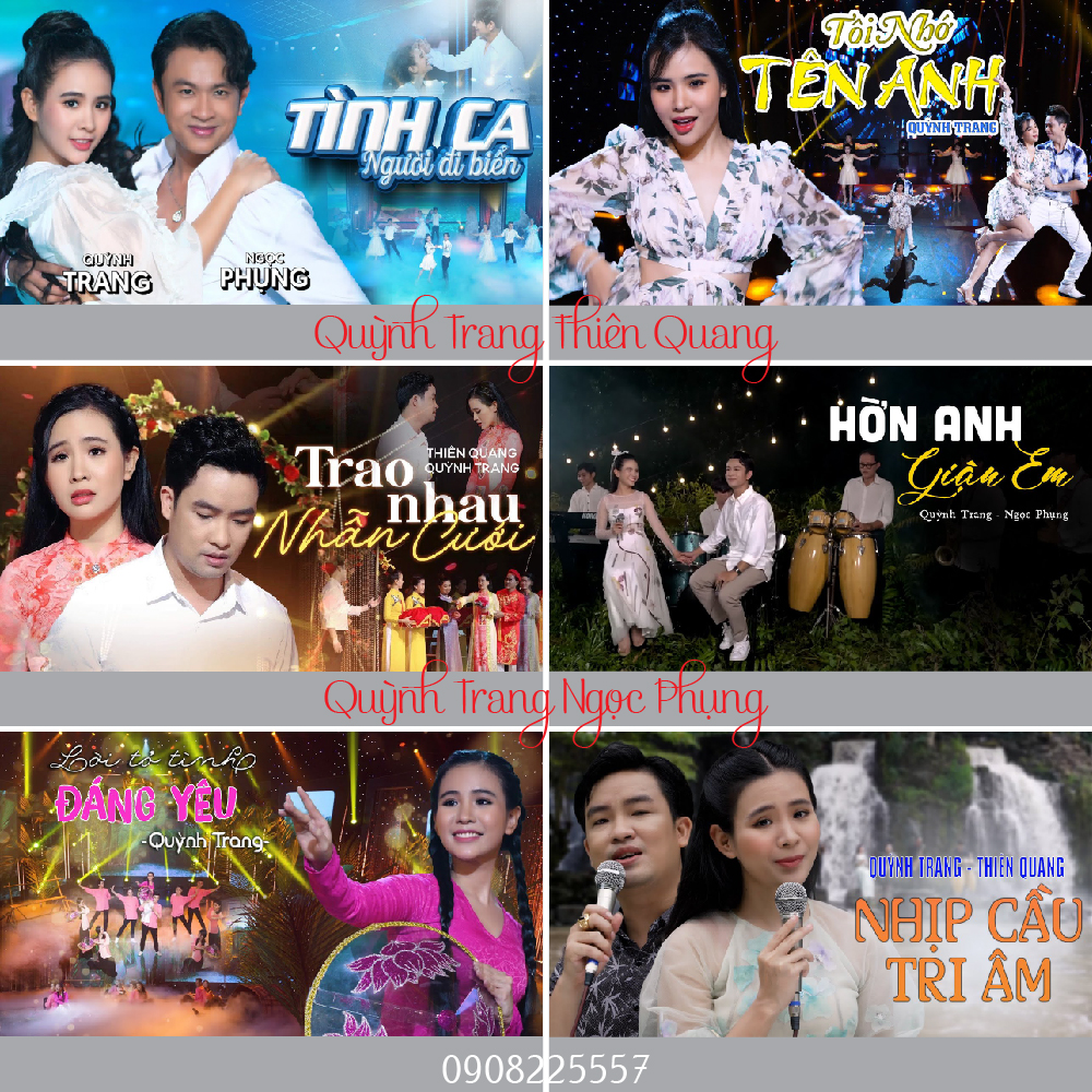 [DVD-VIDEO-40] DVD VIDEO QUỲNH TRANG SONG CA 40 BÀI HÁT