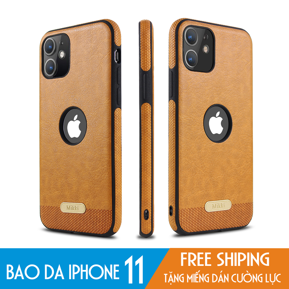 Ốp lưng iPhone 11, 11Pro, 11Pro Max hiện logo mặt lưng cao cấp