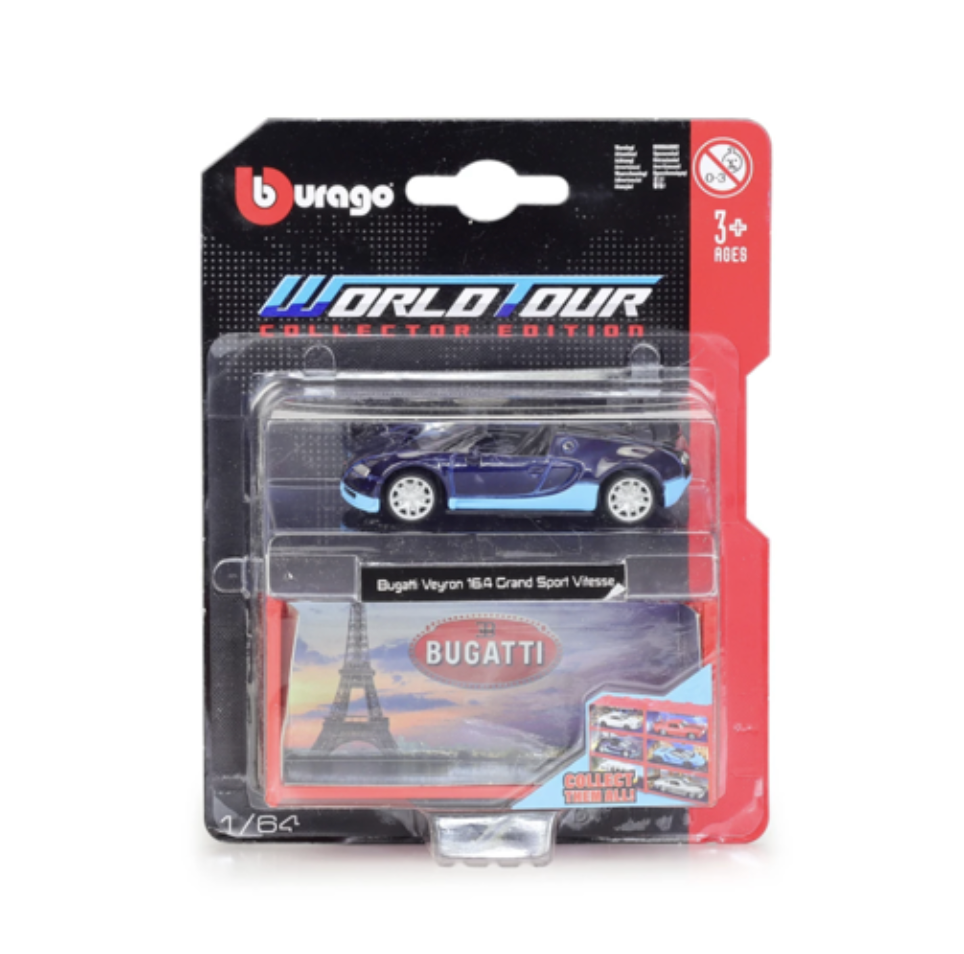 Mô hình xe Bugatti Veyron, Chiron, Divo 1:64