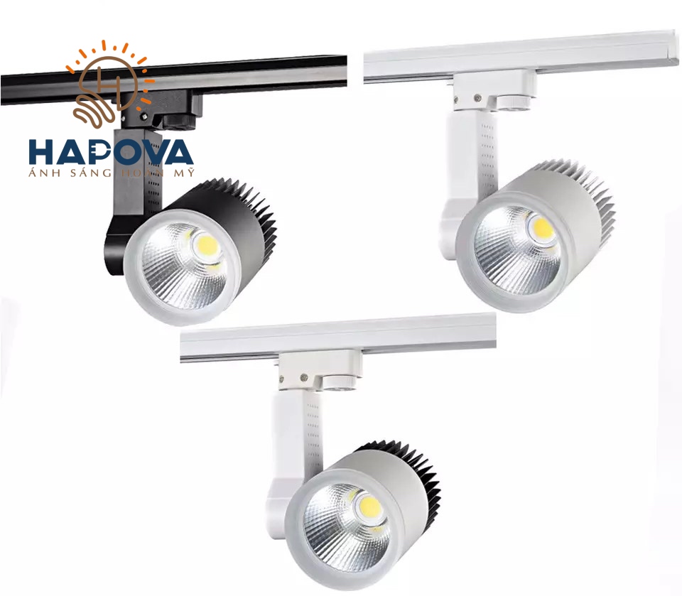 Đèn ray rọi công suất 12W, 20W HAPOVA XAVIA DR 01
