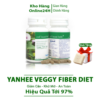 Viên Giảm Cân Rau Xanh Veggy Fiber Diet Bệnh Viện Yanhee Thái Lan 100 Viên thumbnail