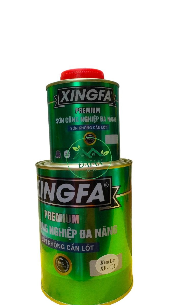 Sơn sắt mạ kẽm 2 thành phần XINGFA màu kem lợt 002