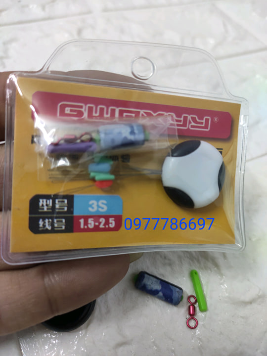 gói phụ kiện câu đài chất liệu silicon cao cấp