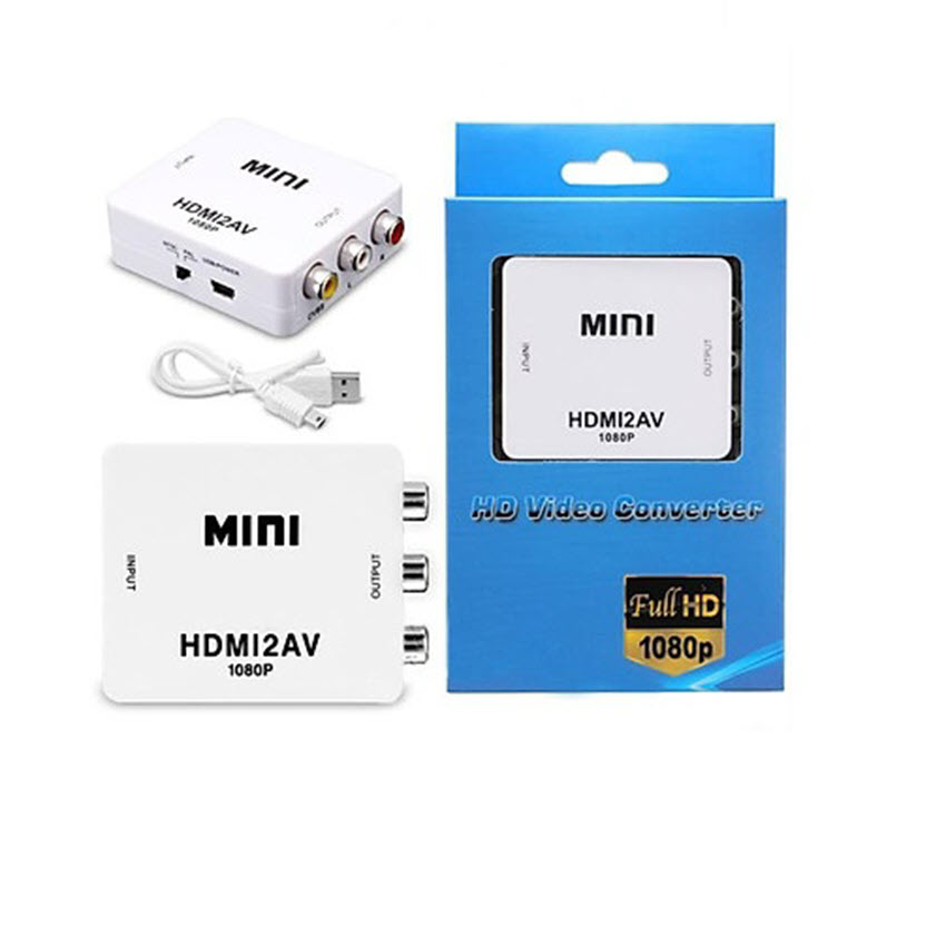 Bộ chuyển đổi HDMI to AV MINI HDMI2AV chất lượng cao