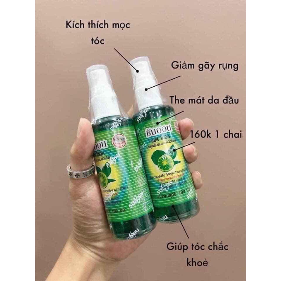 Xịt tinh dầu bưởi Thái Lan kích thích mọc tóc