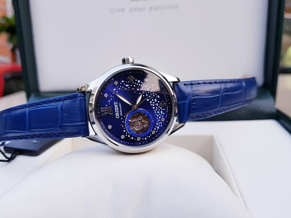 Đồng hồ Orient cơ nữ Blue Moon RA-AG0018L10B